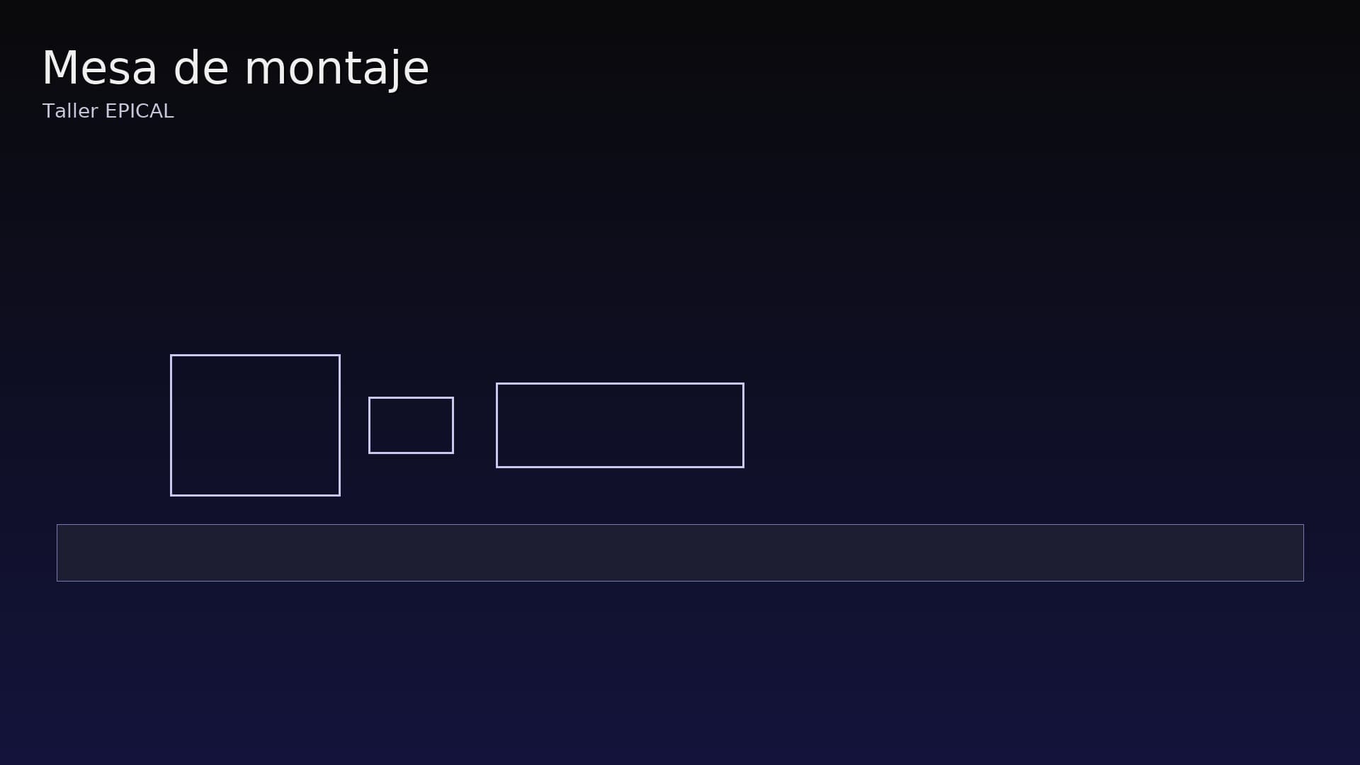 Mesa de montaje TITAN